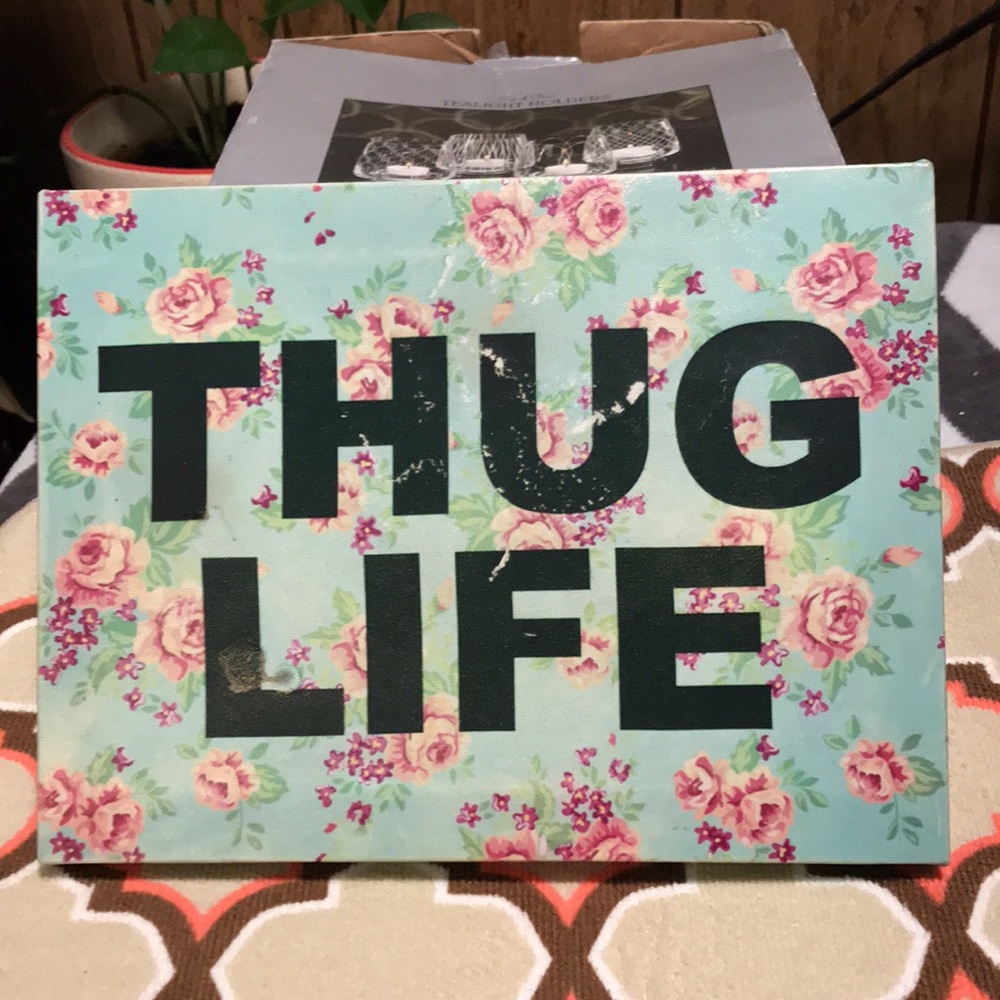 THUG LIFE FRAME DECOR - Picture 1 of 13
